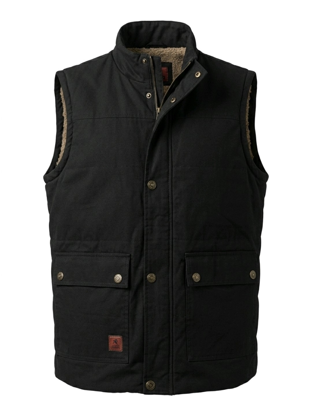 Carhartt Black Quilted Sherpa Vest